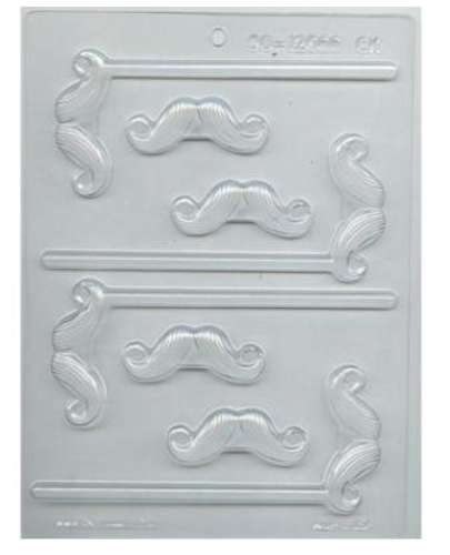 Moustache Design Chocolate Mould - Click Image to Close